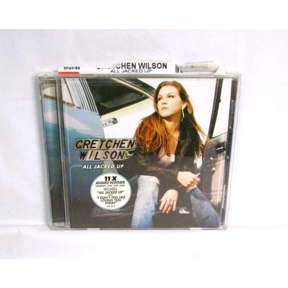 Gretchen Wilson ALL JACKED UP Album 2005 Audio CD Epic Label Country Music - Picture 1 of 3
